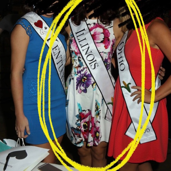 Floral party dress - Picture 1 of 4